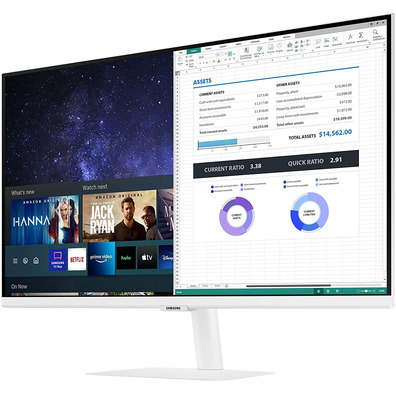 Monitor LED 27 '' ' Samsung Smart M5 Blanco