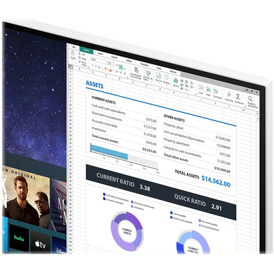 Monitor LED 27 '' ' Samsung Smart M5 Blanco