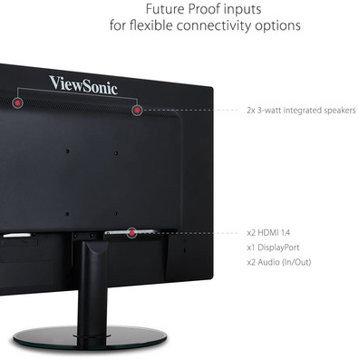 Monitor LED 27 '' ' Viewsonic VA2719-2K-SMHD IPS Negro