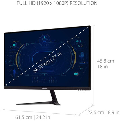 Monitor LED 27 '' ' Viewsonic VX2718 - P - MHD