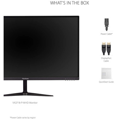 Monitor LED 27 '' ' Viewsonic VX2718 - P - MHD