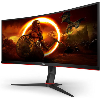 Monitor LED AOC CU34G2/BK 34 '' Curvo Negro