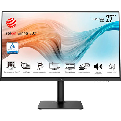 Monitor MSI Modern MD271P 27 ' " Negro LED