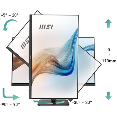 Monitor MSI Modern MD271P 27 ' " Negro LED