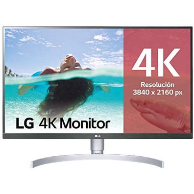 Monitor Profesional LG 27UL850-W 27 " 4K/Multimedia Plata