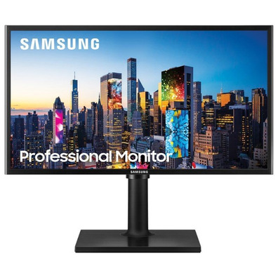 Monitor Profesional Samsung LF24T400FHR 23,5 " Full HD Negro