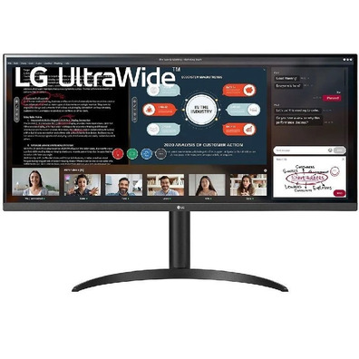 Monitor Profesional Giacca Anorámico LG 34WP550-B 34 " Full HD Negro