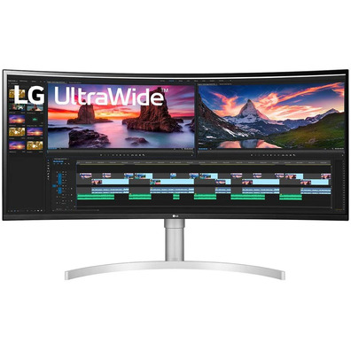 Monitor Profesional Anorámico LG 38WN95C-W 38 " UWQHD/Multimedia Blanco