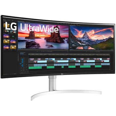 Monitor Profesional Anorámico LG 38WN95C-W 38 " UWQHD/Multimedia Blanco