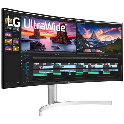 Monitor Profesional Anorámico LG 38WN95C-W 38 " UWQHD/Multimedia Blanco