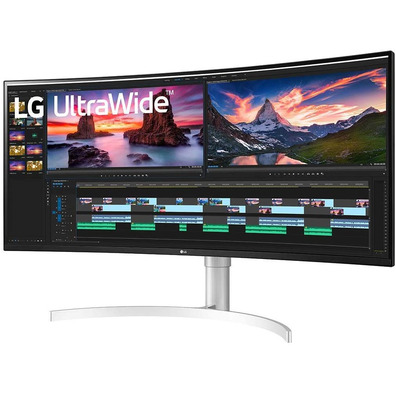 Monitor Profesional Anorámico LG 38WN95C-W 38 " UWQHD/Multimedia Blanco