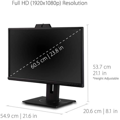 Monitor Viewsonic VG2440V LED IPS 24 '' Negro