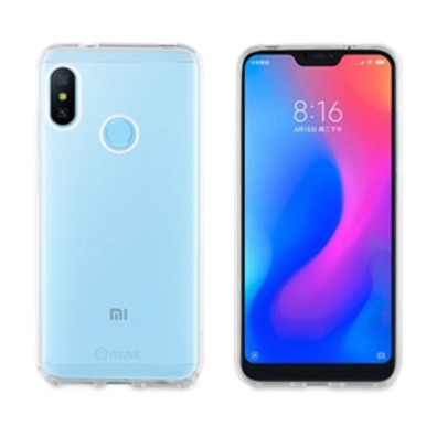 Coperchio In Cristallo Morbido Xiaomi Mi A2 Lite Trasparente Muvit