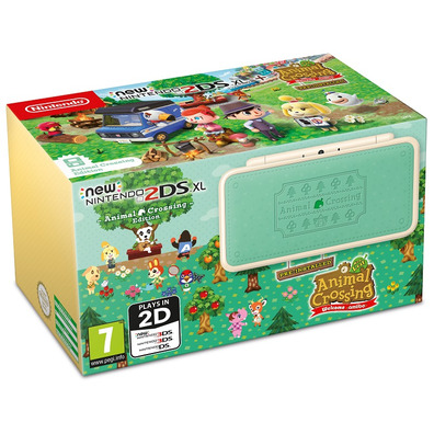 New 2DS XL Special Edition Animal Crossing + Animal Crossing Welcome Amiibo (preinstallato)