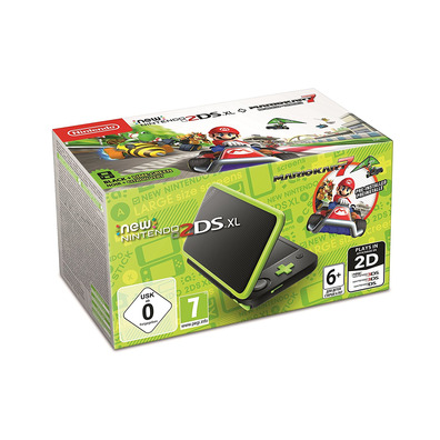 Nuovo Nintendo 2DS XL Verde Lime   Mario Kart 7 (pre-installato)