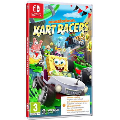 Nickelodeon kart Racers (Codice in A Box) Switch