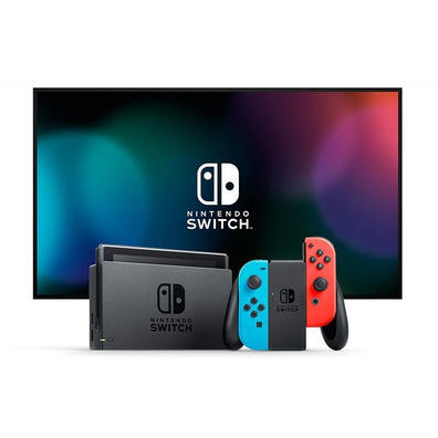 Nintendo Switch Azul Neon / Rojo + Joy Con adicional