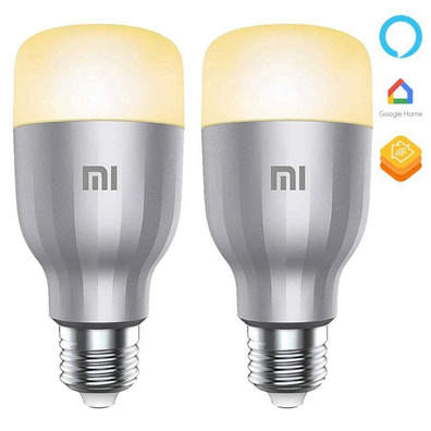 Pack 2 Lampadine Smart Xiaomi MI LED Smart Bulb E27 10W