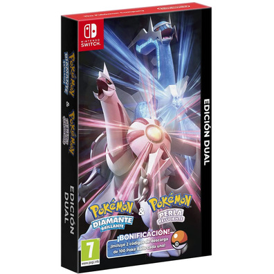 Confezione Doble Pokemon Diamante Brillante / Perla Reluciente Switch