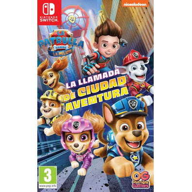 Patrulla Canina: La Película. La llamada de Ciudad Aventura Switch