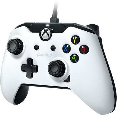 PDP WIRED CONTROLLER ARTIC WHITE (XBOX ONE/ PC) OFICIAL