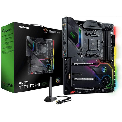 Placa Base Asrock AM4 X570 Taichi Razer Edition