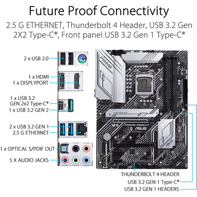 Placa Base ASUS 1200 Prime Z590P