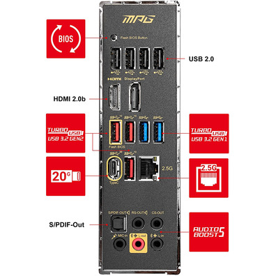 Placa Base MSI 1200 MPG Z590 Gaming Force