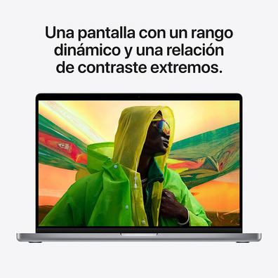 Portátil Apple Macbook Pro 14 '' 2021 M1 Pro / 16GB/512GB SSD/GPU 16C/14 ' "