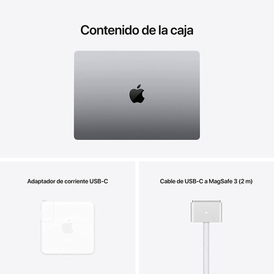 Portátil Apple Macbook Pro 14 '' 2021 M1 Pro / 16GB/512GB SSD/GPU 16C/14 ' "