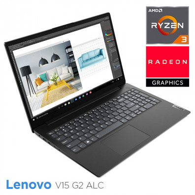 Portátil Lenovo V15 G2-ALC 82KD00004SP R3/8GB/256GB/15.6 ""