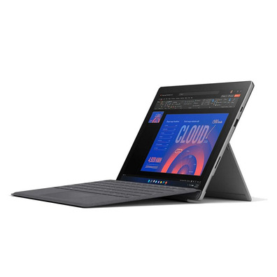 Portátil Microsoft Surface Pro 7 + i5/8GB/256GB/W10Pro/12.3 '' Negro