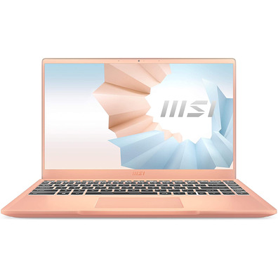 Portátil MSI 14 Moderno B11MO-079XES i7/16GB/512GB/14 " ' Beige Mousse