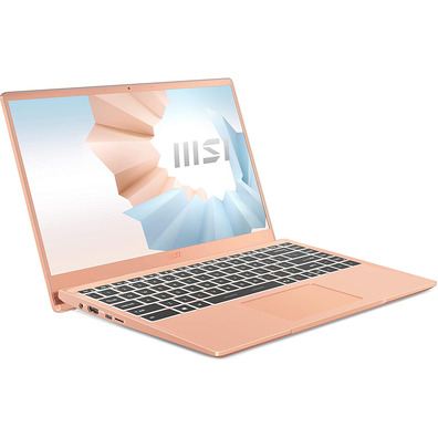 Portátil MSI 14 Moderno B11MO-079XES i7/16GB/512GB/14 " ' Beige Mousse