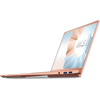 Portátil MSI 14 Moderno B11MO-079XES i7/16GB/512GB/14 " ' Beige Mousse