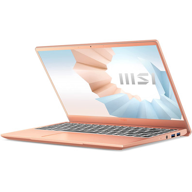 Portátil MSI 14 Moderno B11MO-079XES i7/16GB/512GB/14 " ' Beige Mousse