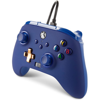 Power A Enhanced Wired Controller Midnight Blue (Xbox One / Xbox Series X/S)