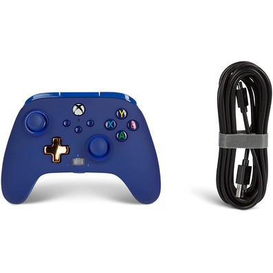 Power A Enhanced Wired Controller Midnight Blue (Xbox One / Xbox Series X/S)