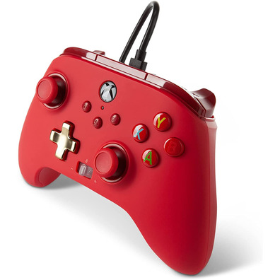 Power A Enhanced Wired Controller Red (Xbox One / Xbox Series X/S)