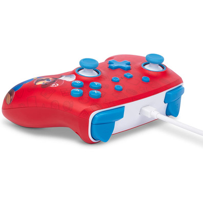 Power A Enhanced Wired Controller Woo - Hoo! Mario (Rosso)