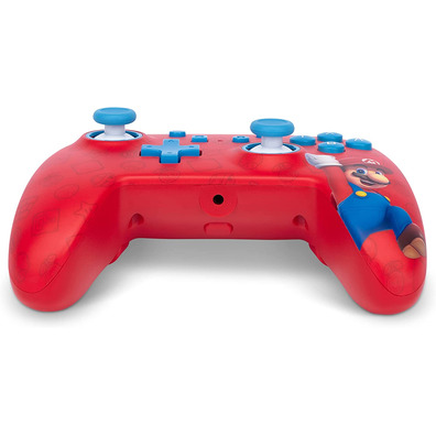 Power A Enhanced Wired Controller Woo - Hoo! Mario (Rosso)