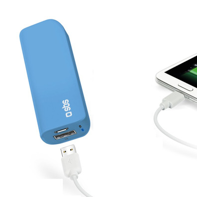 Powerbank 3000 mAh Blue SBS