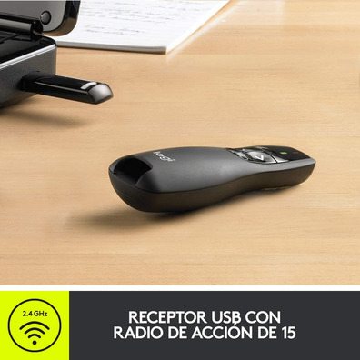 Presentador Inalámbrico Logitech Presenter R400