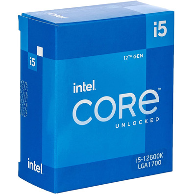 Procesador Intel Core i5 12600K 3,70GHz