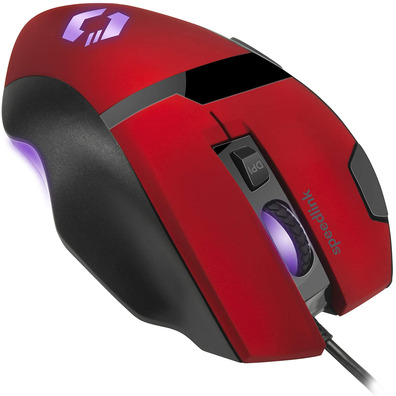 Ratón Gaming Speedlink Vade 4800 DPI Óptico Rosso