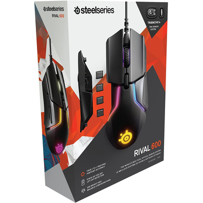 Ratón Steelseries Rivale 600 12000 CPI