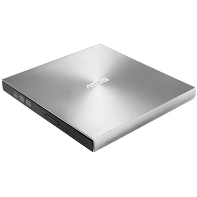 Regrabadora DVD Externa Asus SDRW-08U8M-U Slim Retail Plata