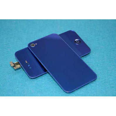 Riparazione Full Conversion Kit per iPhone 4 Metallic Blue