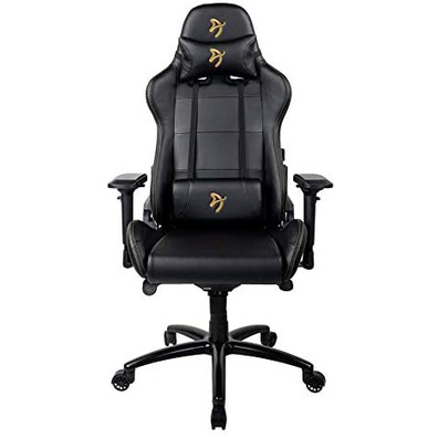 Silla Arozzi Verona Firma Nero PU - Gold Logo