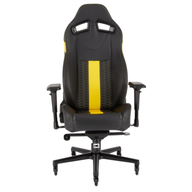 Sedia Corsair Gaming T2 Guerriero Della Strada Giallo